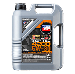 שמן LIQUI MOLY 5W30 TOP TEC 4200 שמן LIQUI MOLY 5W30 TOP TEC 4200