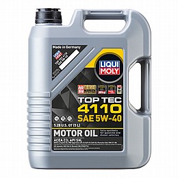 שמן מנוע LIQUI MOLY TOP TEC 4110 5W-40 שמן מנוע LIQUI MOLY TOP TEC 4110 5W-40