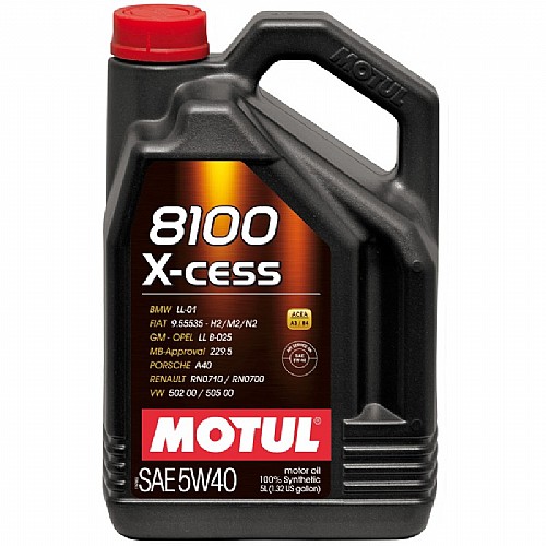 ��� ���� MOTUL 8100 X-CESS 5W40 5L