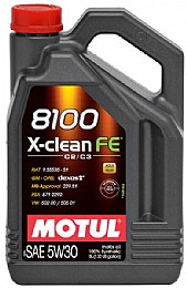 ��� ���� MOTUL 8100 X-CLEAN FE 5W30  5L