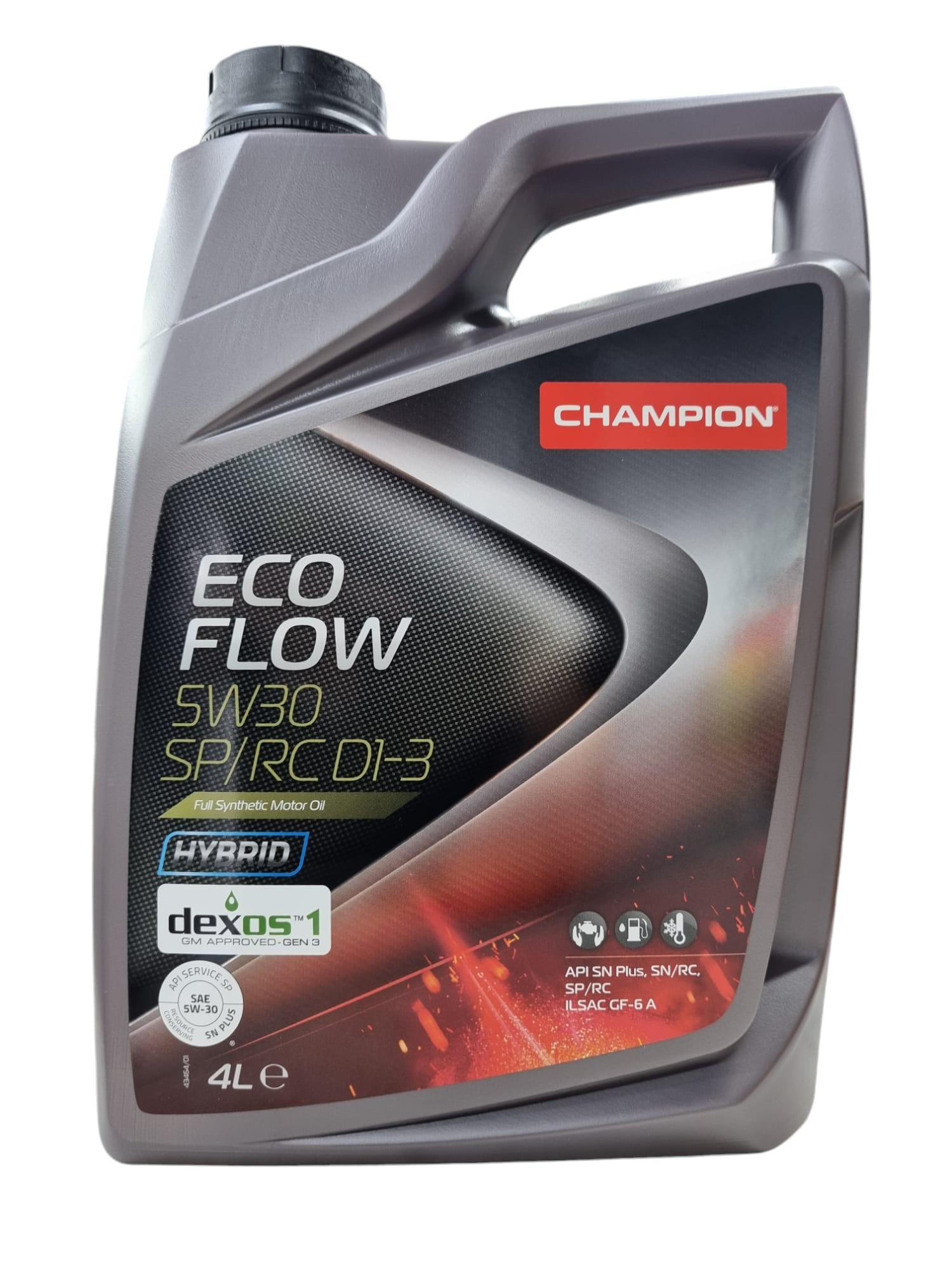 Just Motor - מבית אבי חלקי חילוף | שמן מנוע 5W30 ב-4L חברת CHAMPION ECO ...