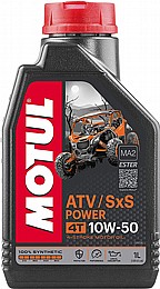 ��� ���� MOTUL ATV/SXS POWER 4T 10W50 1L