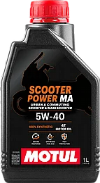 ��� ���� MOTUL SCOOTER POWER 4T MA 5W40