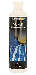 ���� �� ���� MOTIP 743 Super Shampoo & Wax