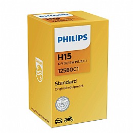 ���� 12V 55/15W Standard H15 ���� PHILIPS