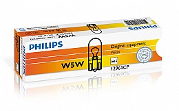 10 ��' ����� ���� 12V W5W ���� PHILIPS