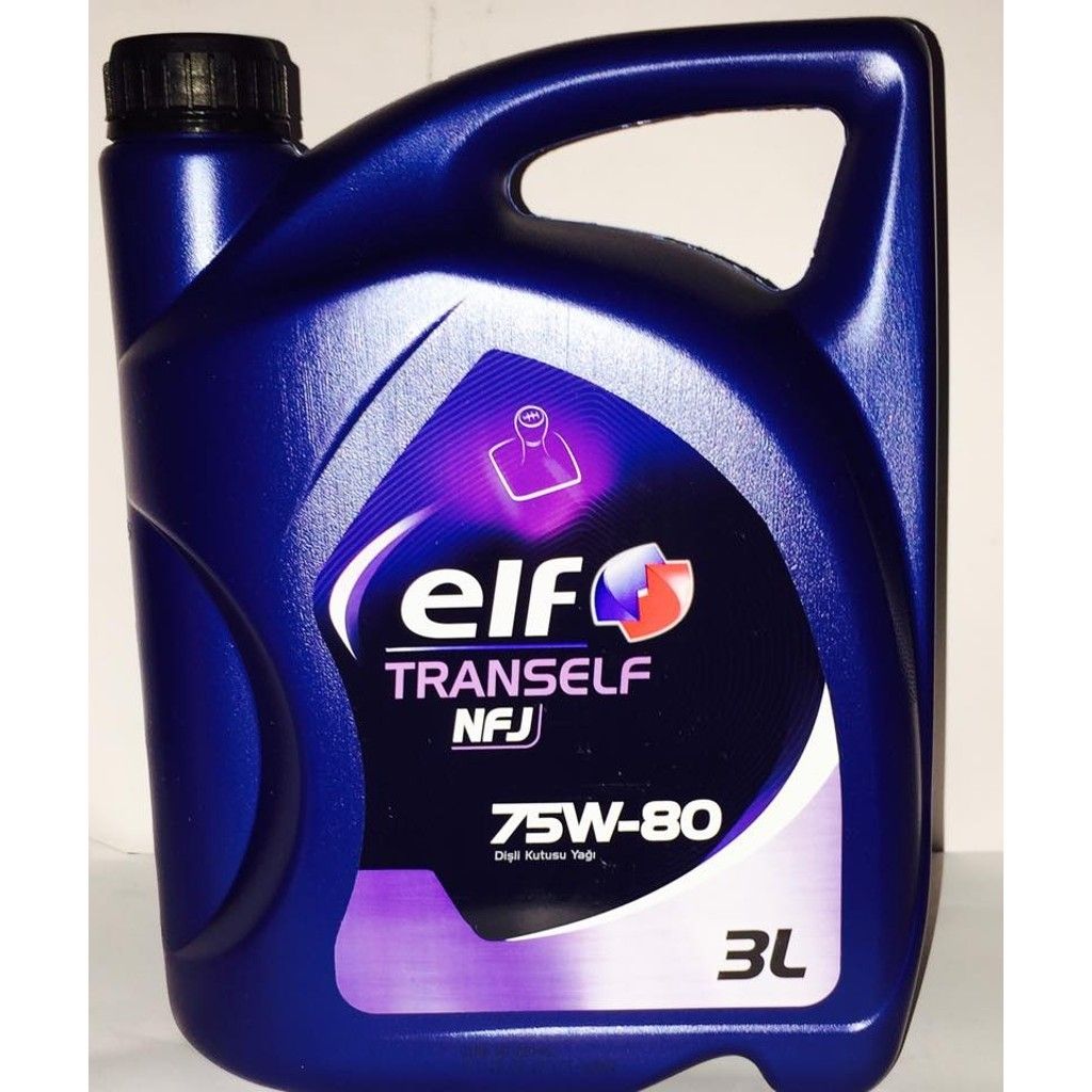 Just Motor - מבית אבי חלקי חילוף | שמן גיר רגיל 75W80 ELF TRANSELF NFJ 3L