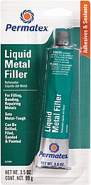 ���� ����� ������ ������ Permatex Liquid Metal Filler