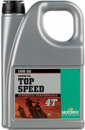 ��� ���� MOTOREX 4T TOP SPEED 15W50 4L