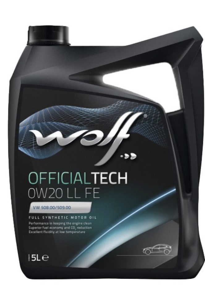 Just Motor - מבית אבי חלקי חילוף | שמן מנוע WOLF OFFICIAL TECH LL FE 0W20