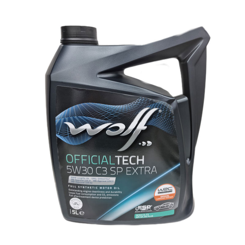 Just Motor - מבית אבי חלקי חילוף | שמן מנוע WOLF OFFICIAL TECH C3 SP ...