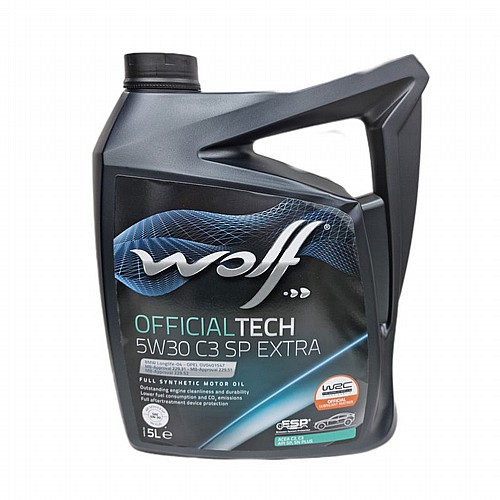 Just Motor - מבית אבי חלקי חילוף | שמן מנוע WOLF OFFICIAL TECH C3 SP ...