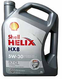 ��� ���� SHELL HELIX HX8 5W30 ECT C3  5L