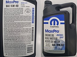 ��� ���� 15W40 ���� ��� ����� MOPAR CK4