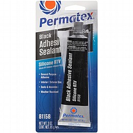 ������� ���� PERMATEX BLACK Adhesive Sealant