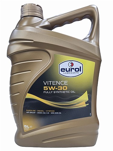 Just Motor - מבית אבי חלקי חילוף | שמן 5W30 סינטטי מלא Eurol Vitence