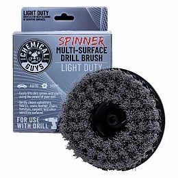 ����� ������ ������ ���� ����� ����� CHEMICAL GUYS SPINNER CARPET DRILL BRUSH, LIGHT DUTY