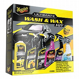 ���� 6 ������ ������ ���� Meguiar's Ultimate Wash and Wax Kit, G55232