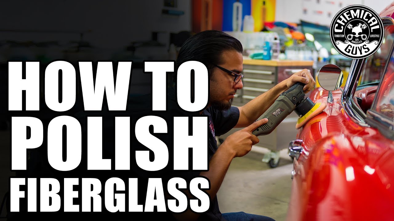 Just Motor מבית אבי חלקי חילוף פוליש לפיברגלאס Chemical Guys