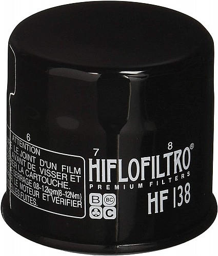 Just Motor - מבית אבי חלקי חילוף | פילטר שמן HIFLO HF138 | פילטרים