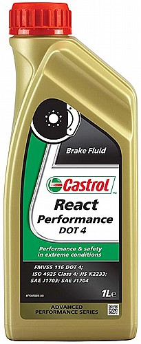 ���� ����� CASTROL REACT PERFORMANCE DOT 4