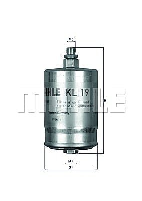 ����� ��� ����� MAHLE KL19