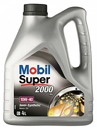 ��� ���� MOBIL SUPER 2000  10W40  4L