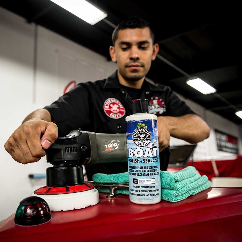 Just Motor מבית אבי חלקי חילוף פוליש + אוטם לסירות וכלים ימיים