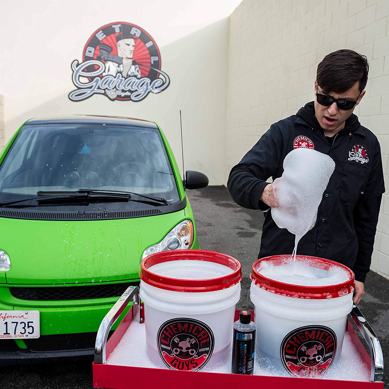 Just Motor מבית אבי חלקי חילוף ספוג מיקרופייבר מולטי Chemical Guys