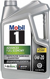 ��� ����  Mobil 1 Advanced Fuel Economy 4.73L 0W20
