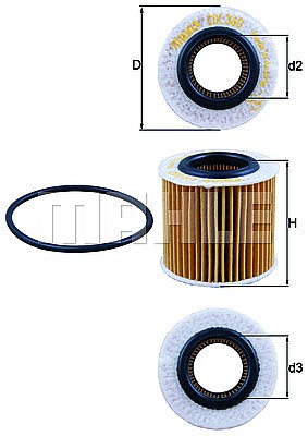 ����� ��� ���� ����� 12V 1.2 �02 ����� KNECHT/MAHLE