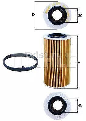 ����� ��� ����� C30, S40 ���� KNECHT/MAHLE