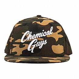 ���� ������ ������  CHEMICAL GUYS SNAP-IT-BACK CAMO SCRIPT HAT