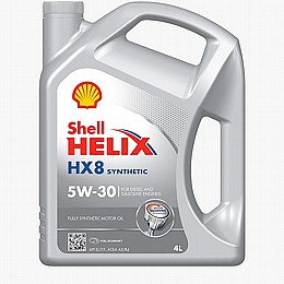 ��� ���� SHELL HELIX HX8 5W30 ECT 4L