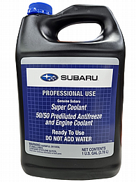 ���� ����� ������ ����� SUBARU LONG LIFE SUPER COOLANT 3.78L