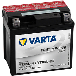 ���� ������� 4 ���� VARTA YTX5L-BS ���� ��� ����