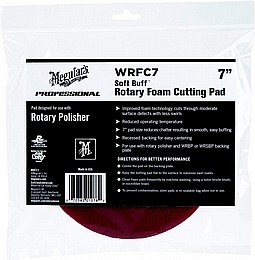 �� ���� ��������� ������ ������� Meguiar's WRFC7 Soft Buff 7" Rotary Foam Cutting Pad